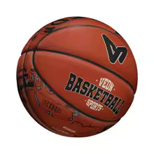 Veidoorn Size 7 Classic Color Rubber Basketball Durable Grip for Indoor/Outdoor Streetball for Youth/Adults Trendy Sports Gear 15 sold
